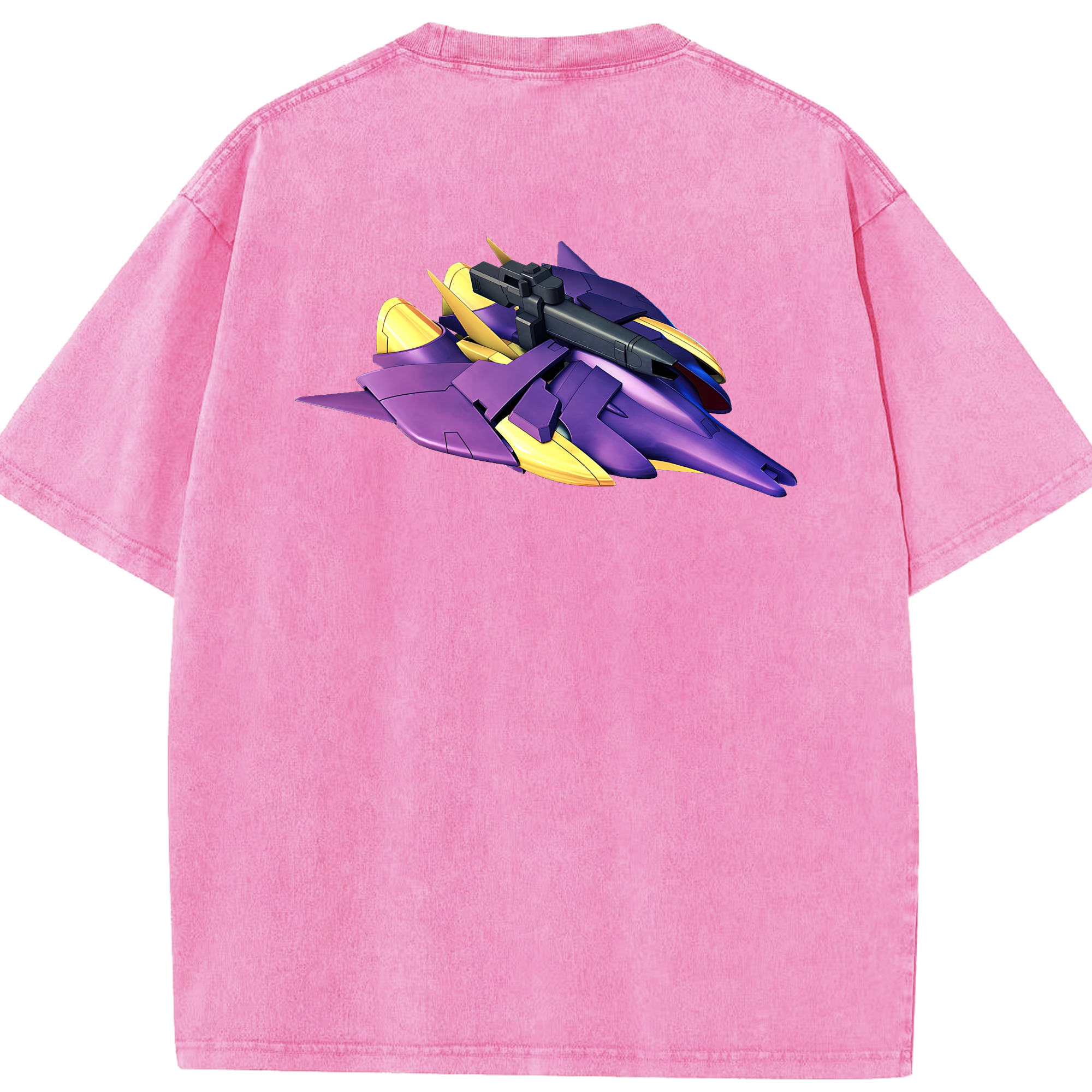（画像用） 機動戦士ガンダム Mobile Suit Gundam 綿100% ヴィンテージ風 半袖Tシャツ（背面プリント）